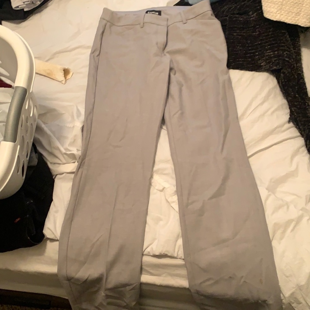Grey express work pants